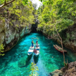 Keindahan Telaga Kotaeono yang Diapit Batuan Karst, Green Canyon ala Buton Tengah